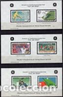 Sellos: ALEMANIA 3 HOJAS BLOQUE &rdquo; FUR DEN SPORT &rdquo; ( NUM. 20)