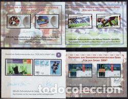 Sellos: ALEMANIA 4 HOJAS BLOQUE &rdquo; FUR DEN SPORT &rdquo; ( NUM. 16)