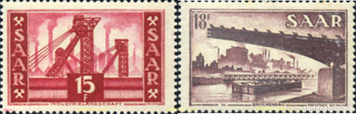 Francobolli: 361322 HINGED ALEMANIA. Sarre 1955 INDUSTRIA