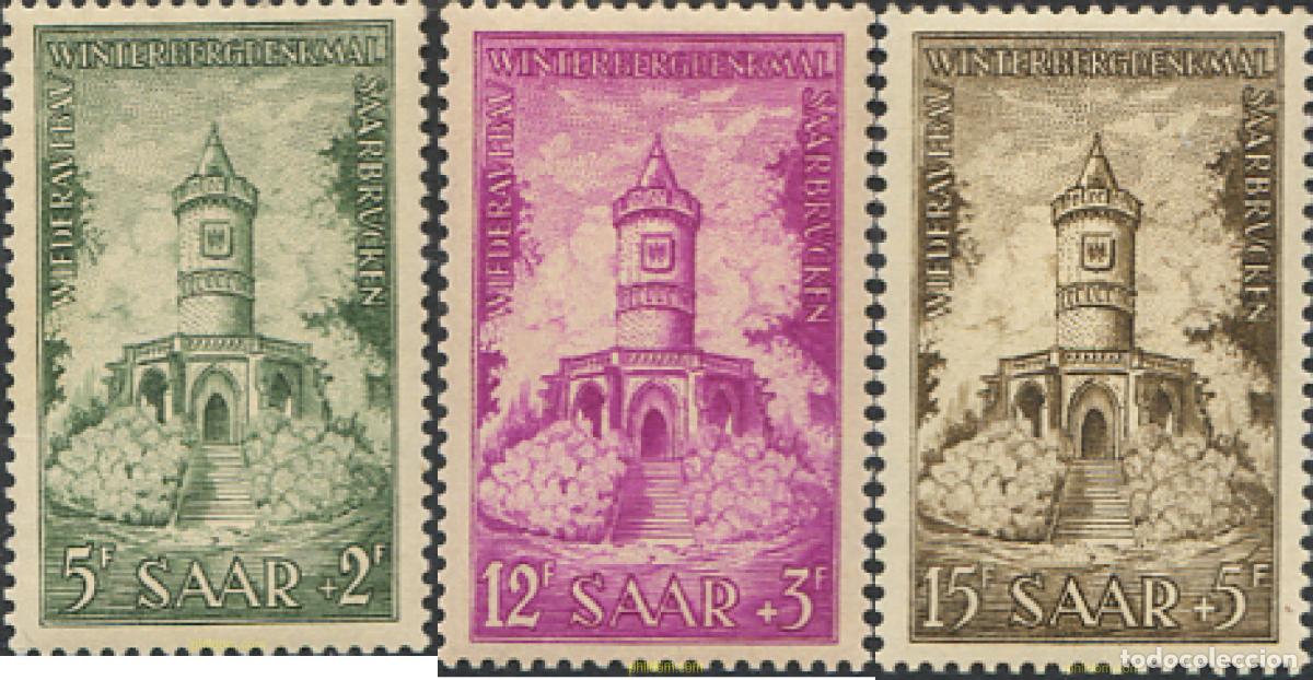 Sellos: 257305 MNH ALEMANIA. Sarre 1956