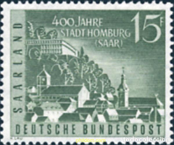 Sellos: 169179 MNH ALEMANIA. Sarre 1958 400 ANIVERSARIO DE LA CIUDAD DE HOMBURG
