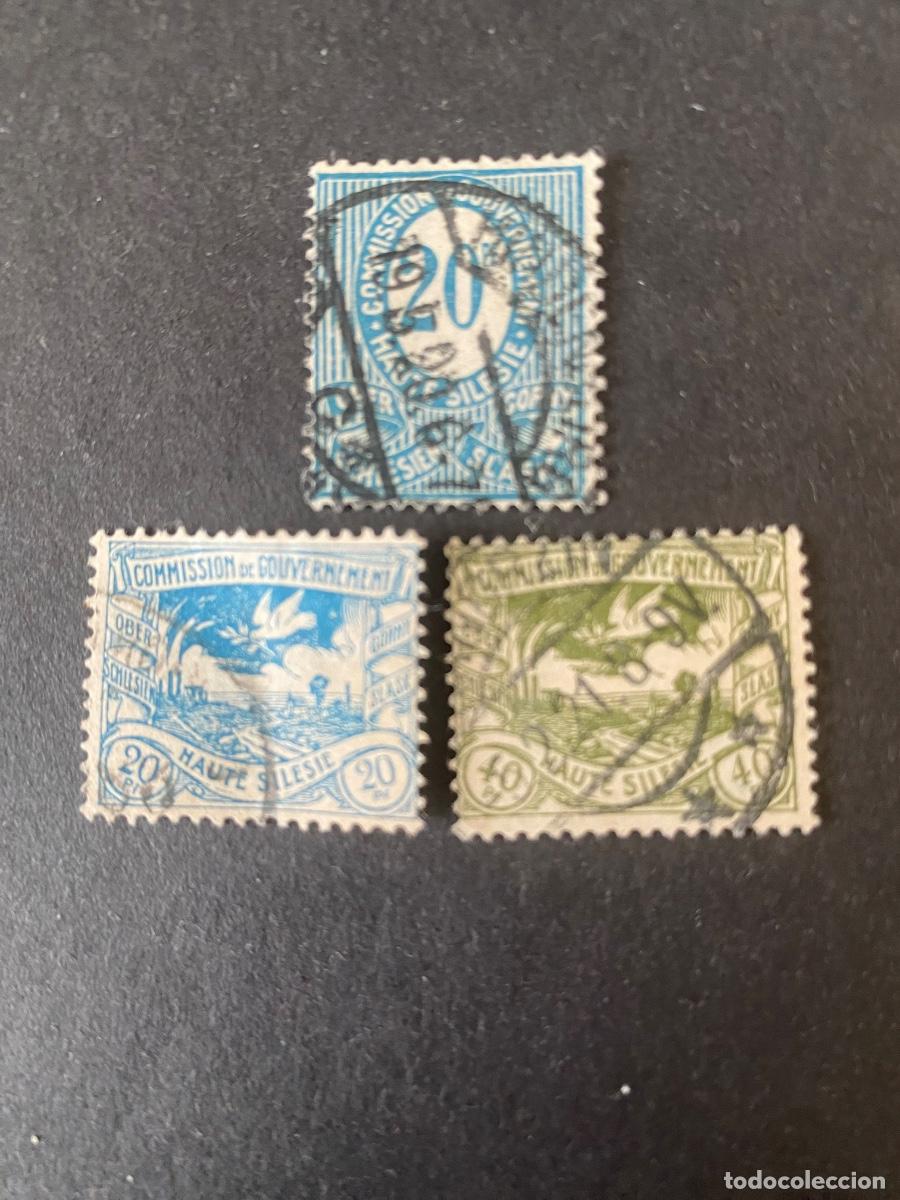 Sellos: Alemania, Alta Silesia sellos antiguos