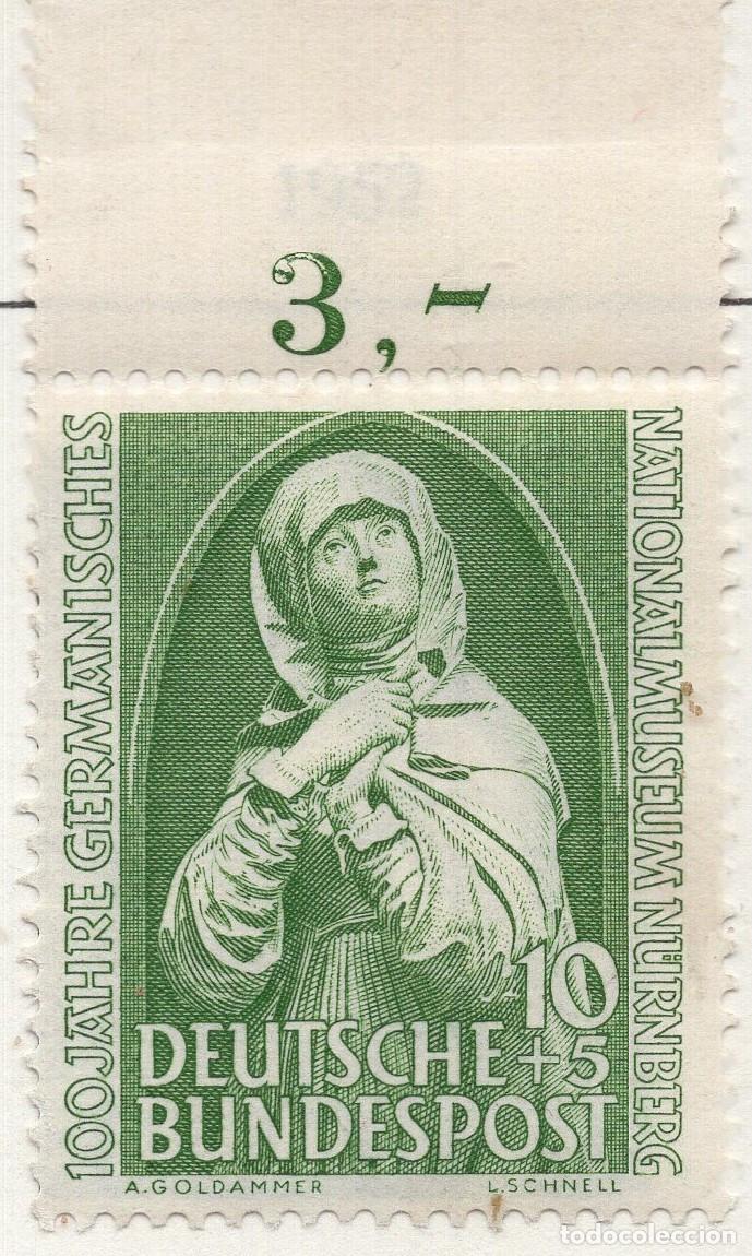Sellos: ALEMANIA FEDERAL 1952, MICHEL 151