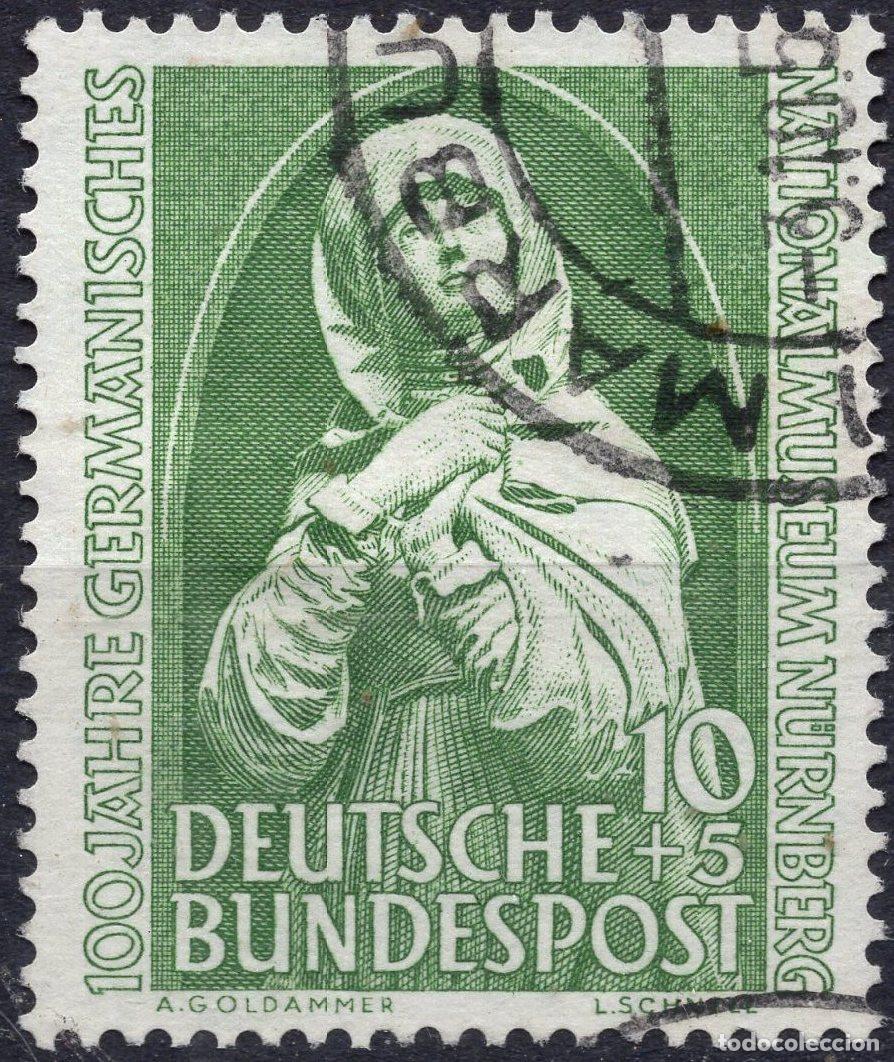Sellos: ALEMANIA FEDERAL 1952, MICHEL 151