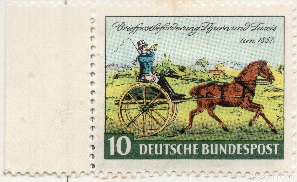 Sellos: ALEMANIA FEDERAL 1952, MICHEL 160