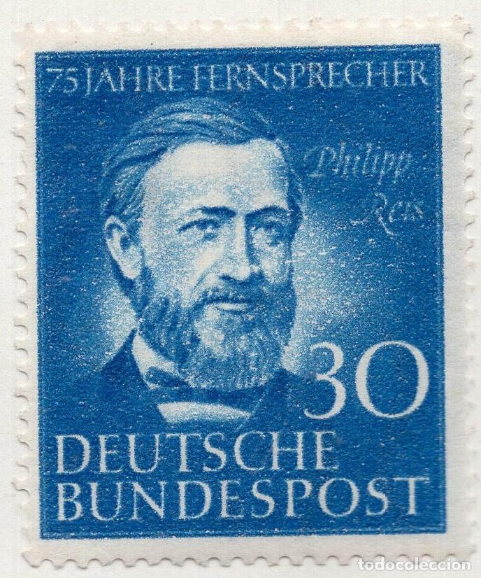 Sellos: ALEMANIA FEDERAL 1952, MICHEL 161