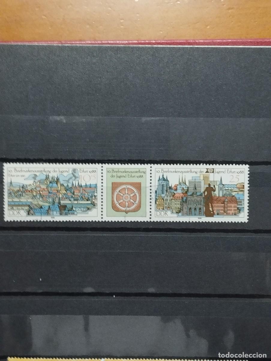 Sellos: 28.04/ Alemania Oriental.1988. Ser&iacute;a completa en usado