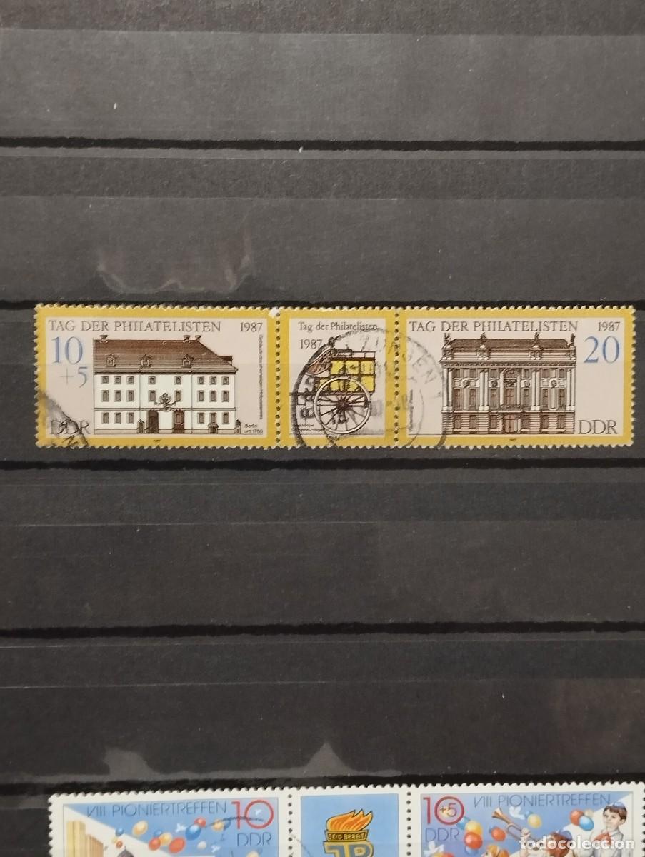 Sellos: 28.04/ Alemania Oriental. 1987. Ser&iacute;a completa en usado
