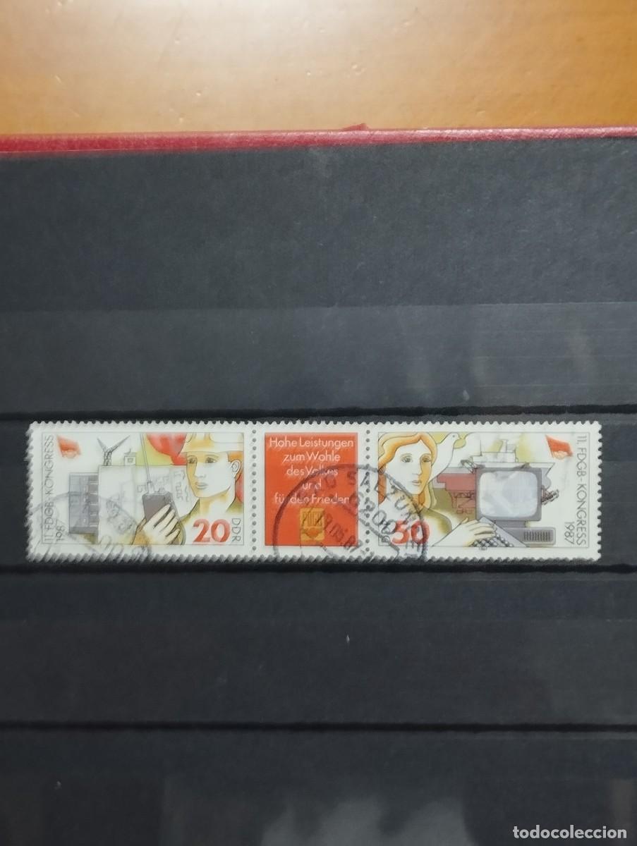 Sellos: 28.04/ Alemania Oriental. 1987. Ser&iacute;a completa en usado