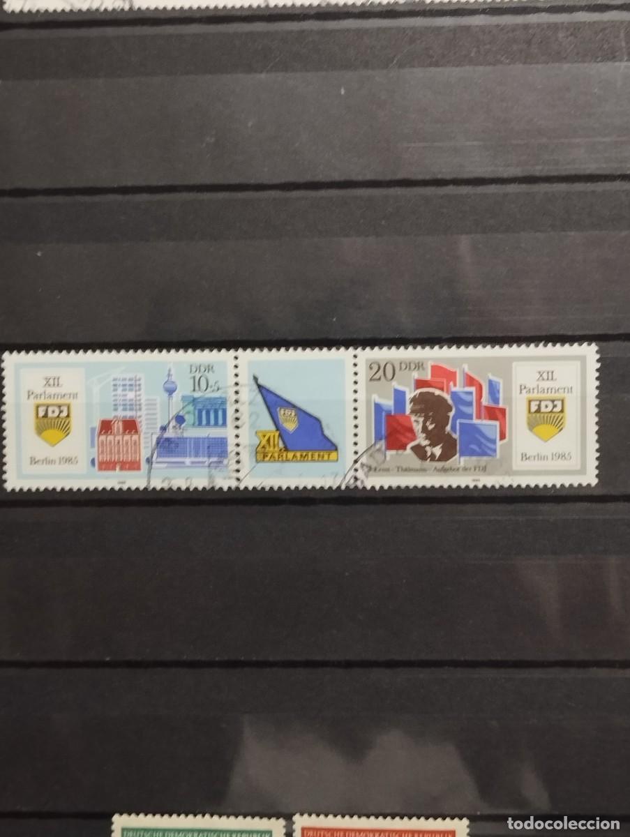 Sellos: 28.04/ Alemania Oriental. 1985. Ser&iacute;a completa en usado