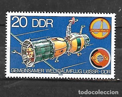 Sellos: 1978: RDA Cooperaci&oacute;n espacial URSS - RDA (MNH**)