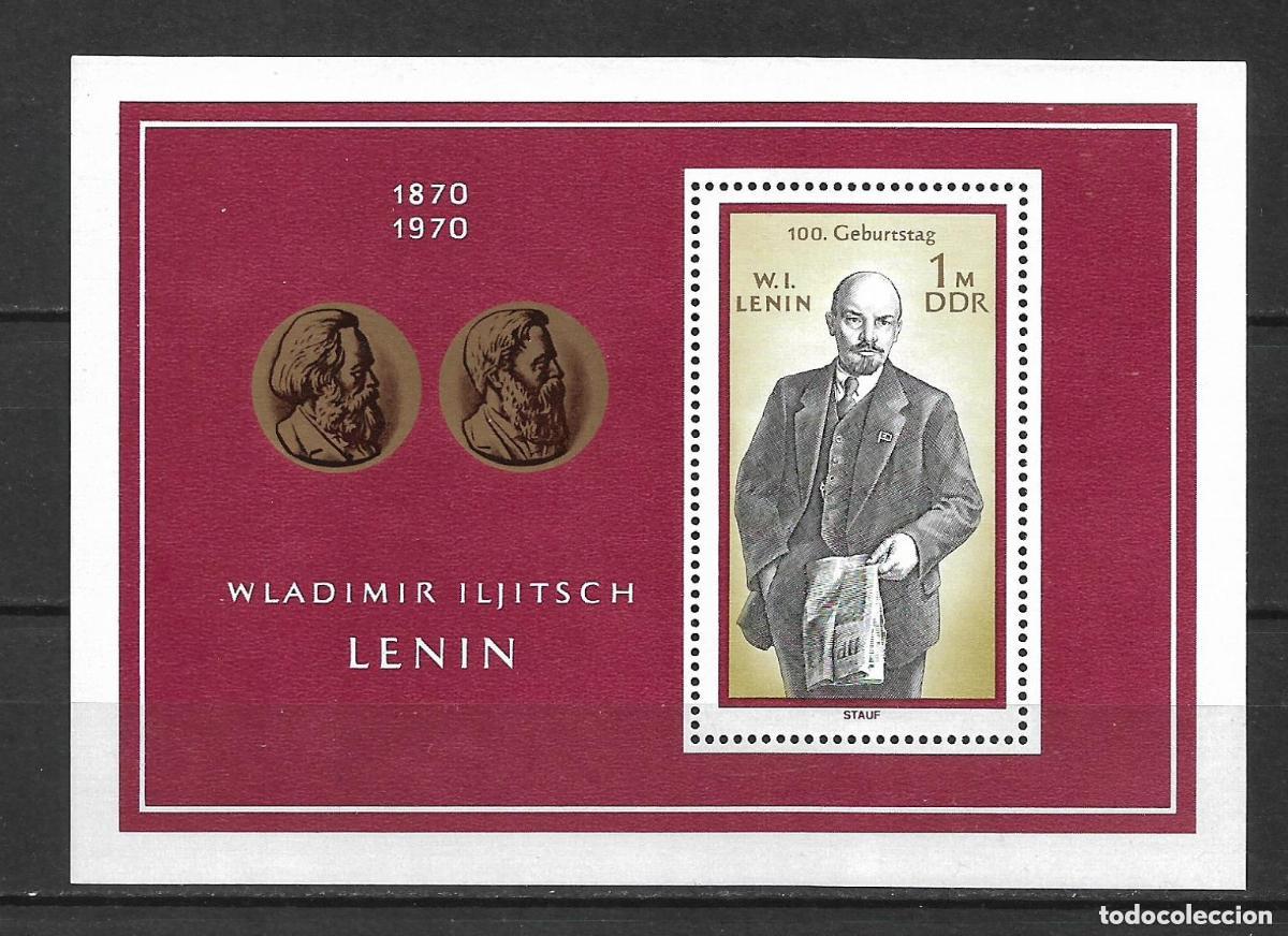 Sellos: alemania ddr 1970 michel hoja bloque 31 ** mnh 2.20&euro; - 27/12