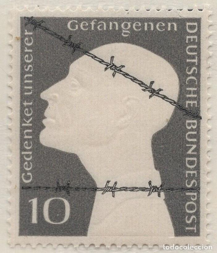 Sellos: ALEMANIA FEDERAL 1953, MICHEL 165