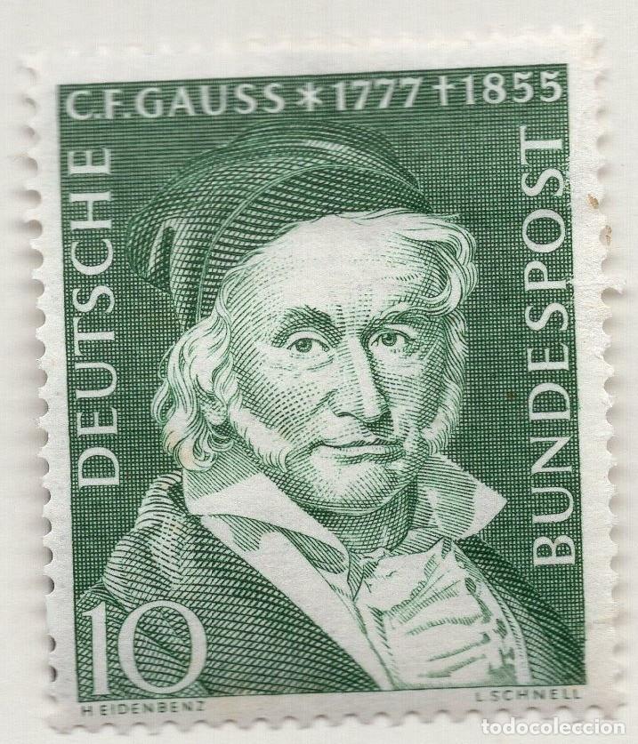 Sellos: ALEMANIA FEDERAL 1955, MICHEL 204