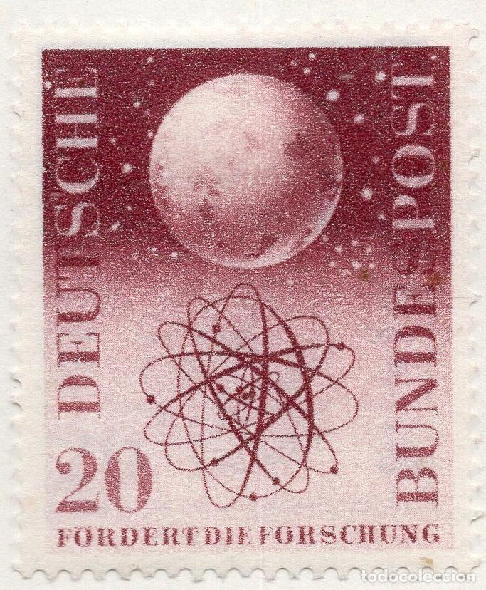 Sellos: ALEMANIA FEDERAL 1955, MICHEL 214