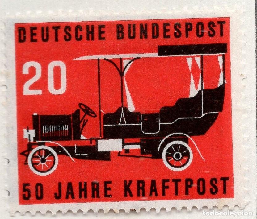 Sellos: ALEMANIA FEDERAL 1955, MICHEL 211