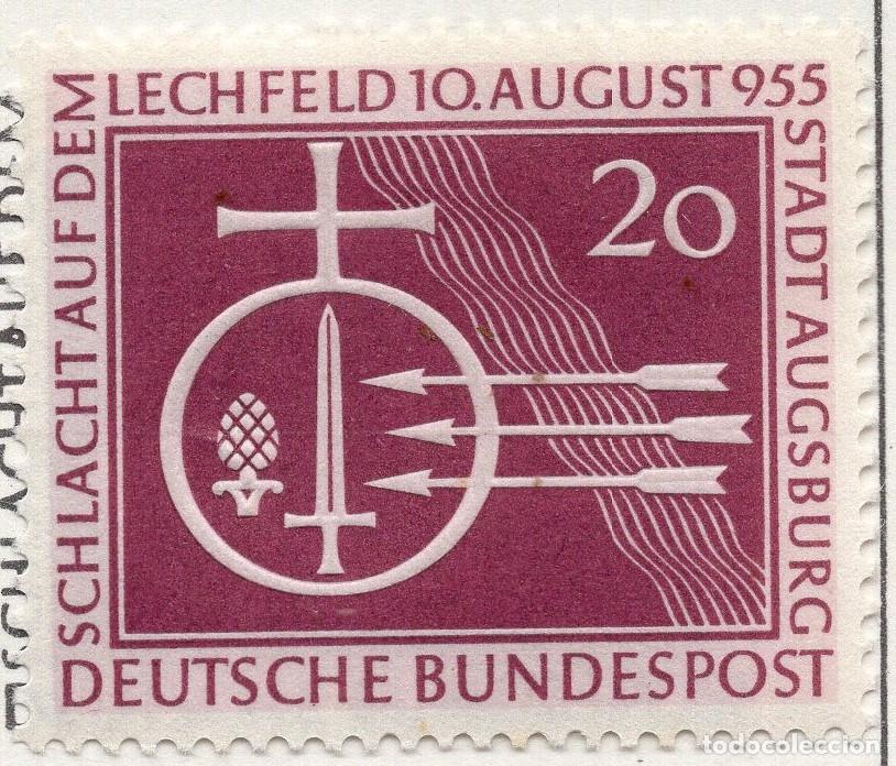 Sellos: ALEMANIA FEDERAL 1955, MICHEL 216