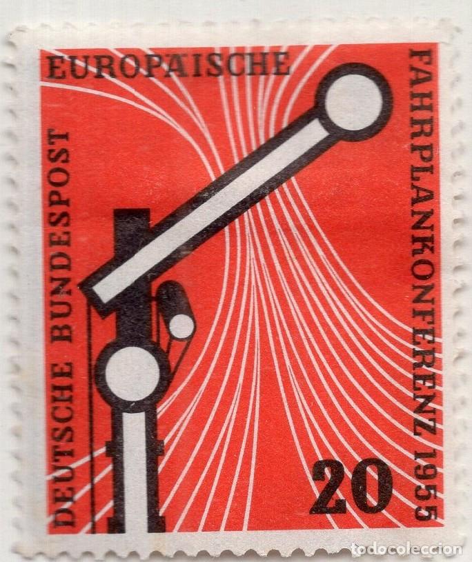 Sellos: ALEMANIA FEDERAL 1955, MICHEL 219