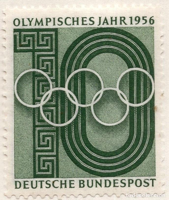 Sellos: ALEMANIA FEDERAL 1956, MICHEL 231