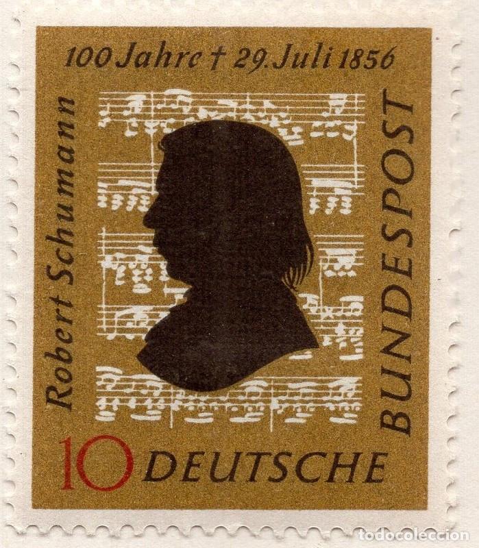 Sellos: ALEMANIA FEDERAL 1956, MICHEL 234