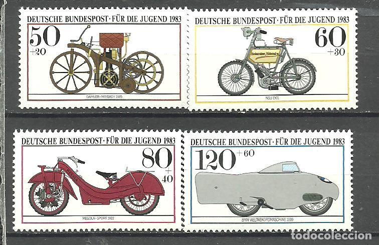 Sellos: ALEMANIA FEDERAL 1983 - MICHEL NRO. 1168-71 - NUEVO