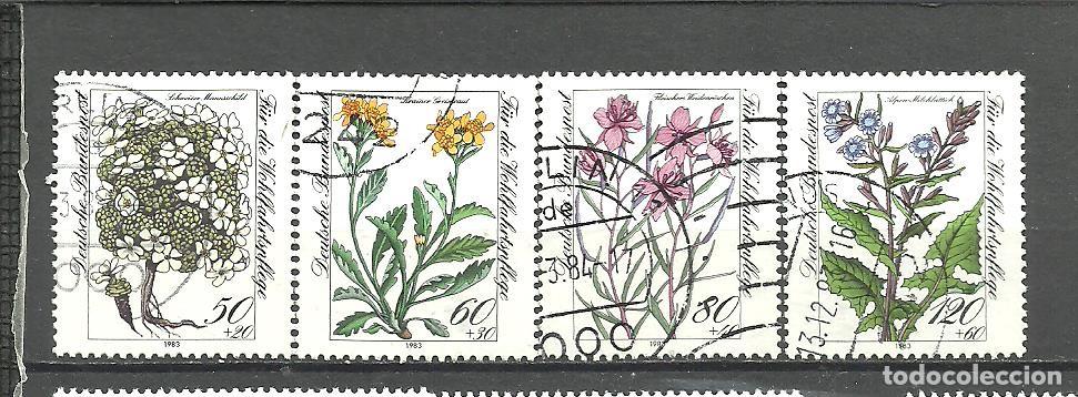 Sellos: ALEMANIA FEDERAL 1983 - MICHEL NRO. 1188-91 - USADO -