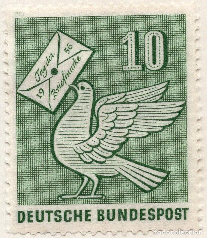 Sellos: ALEMANIA FEDERAL 1956, MICHEL 247
