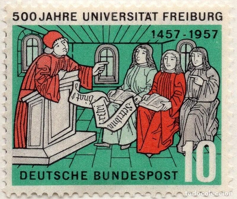 Sellos: ALEMANIA FEDERAL 1957, MICHEL 256