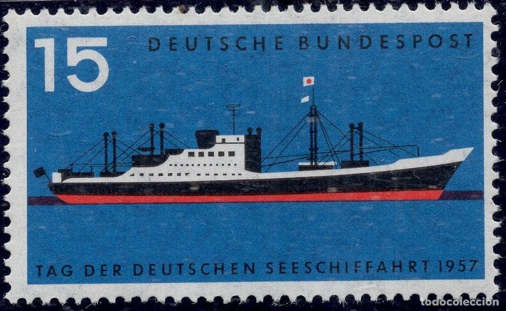 Sellos: ALEMANIA FEDERAL 1957, MICHEL 257