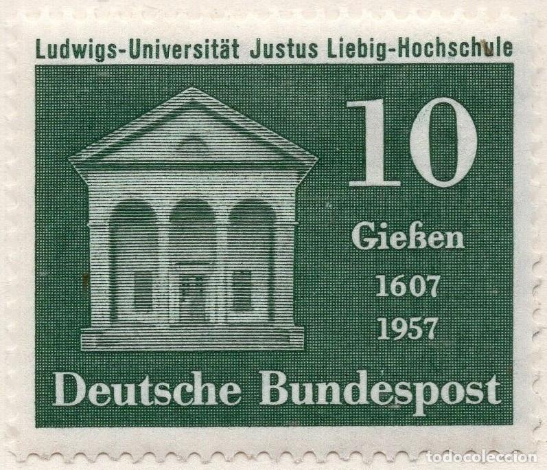 Sellos: ALEMANIA FEDERAL 1957, MICHEL 258