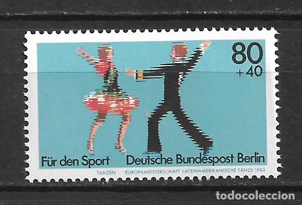 Sellos: alemania berlin 1983 michel 698 deportes 1.80&euro; - 22/7