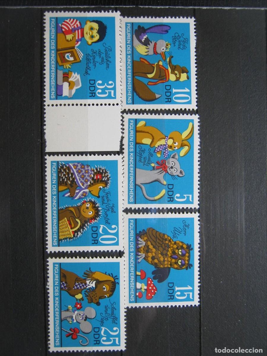 Sellos: DDR ALEMANIA ORIENTAL 1972 SERIE DE LA HOJA BLOQUE YVERT 1487/1492 MNH** SIN CHARNELA LUJO.