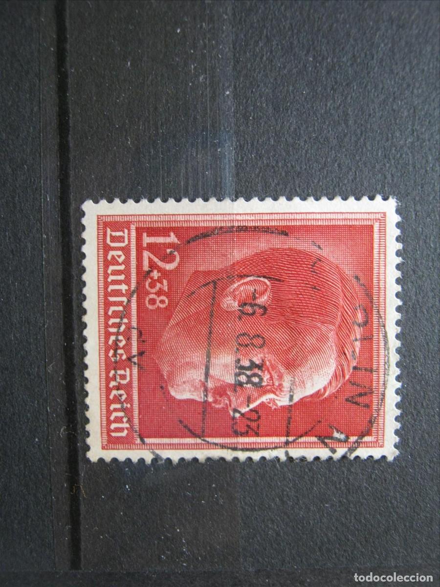 Sellos: ALEMANIA IMPERIO REICH 1938 SERIE YVERT 607 USADO PERFECTO.
