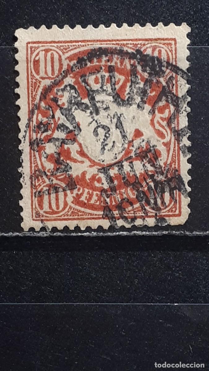 Sellos: ALEMANIA. BAVIERA. &deg;. 1888-1904. YVERT 63