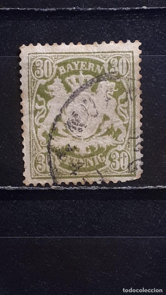 Sellos: ALEMANIA. BAVIERA. &deg;. 1888-1904. YVERT 67