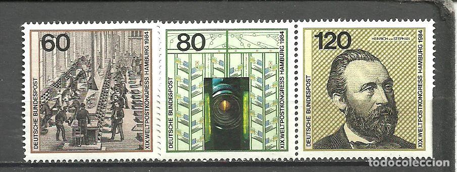 Sellos: ALEMANIA FEDERAL 1984 - MICHEL NRO. 1215-17 - SIN GOMA
