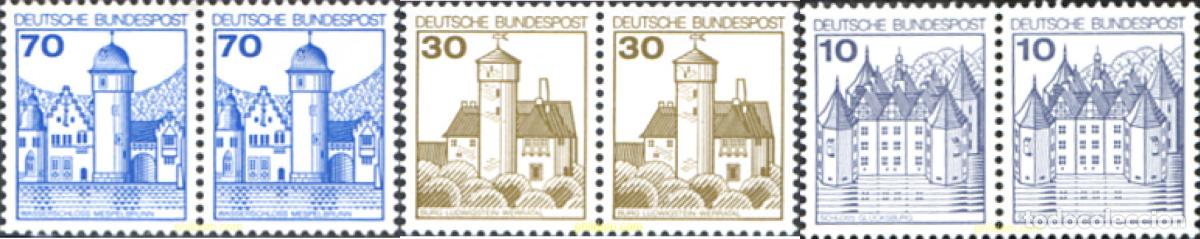 Sellos: 249402 MNH ALEMANIA FEDERAL 1977 CASTILLOS