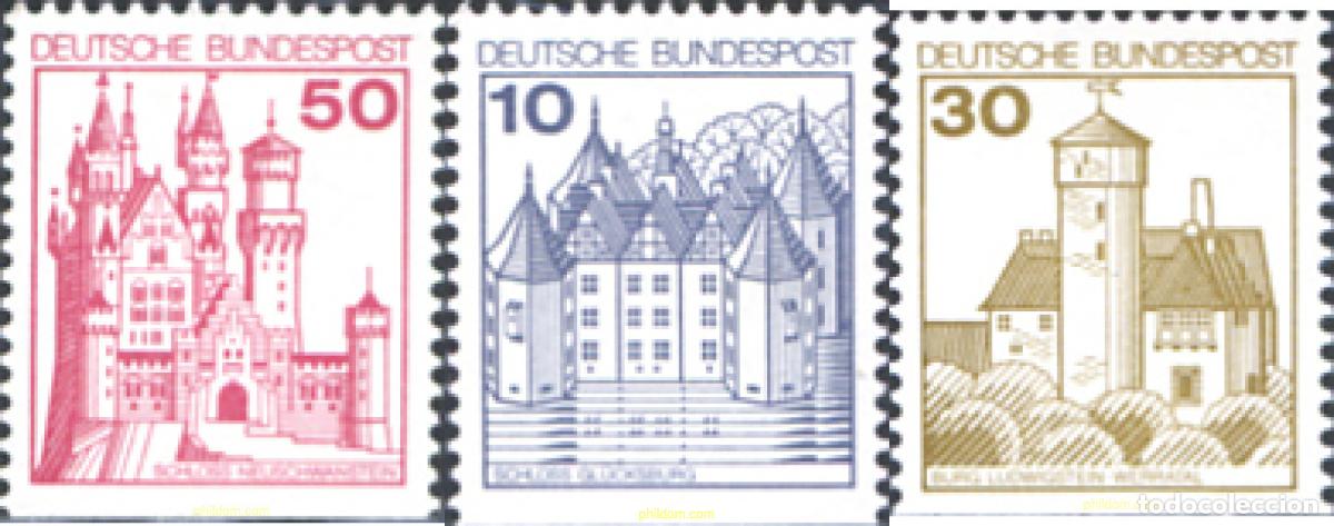 Sellos: 249404 MNH ALEMANIA FEDERAL 1977 CASTILLOS