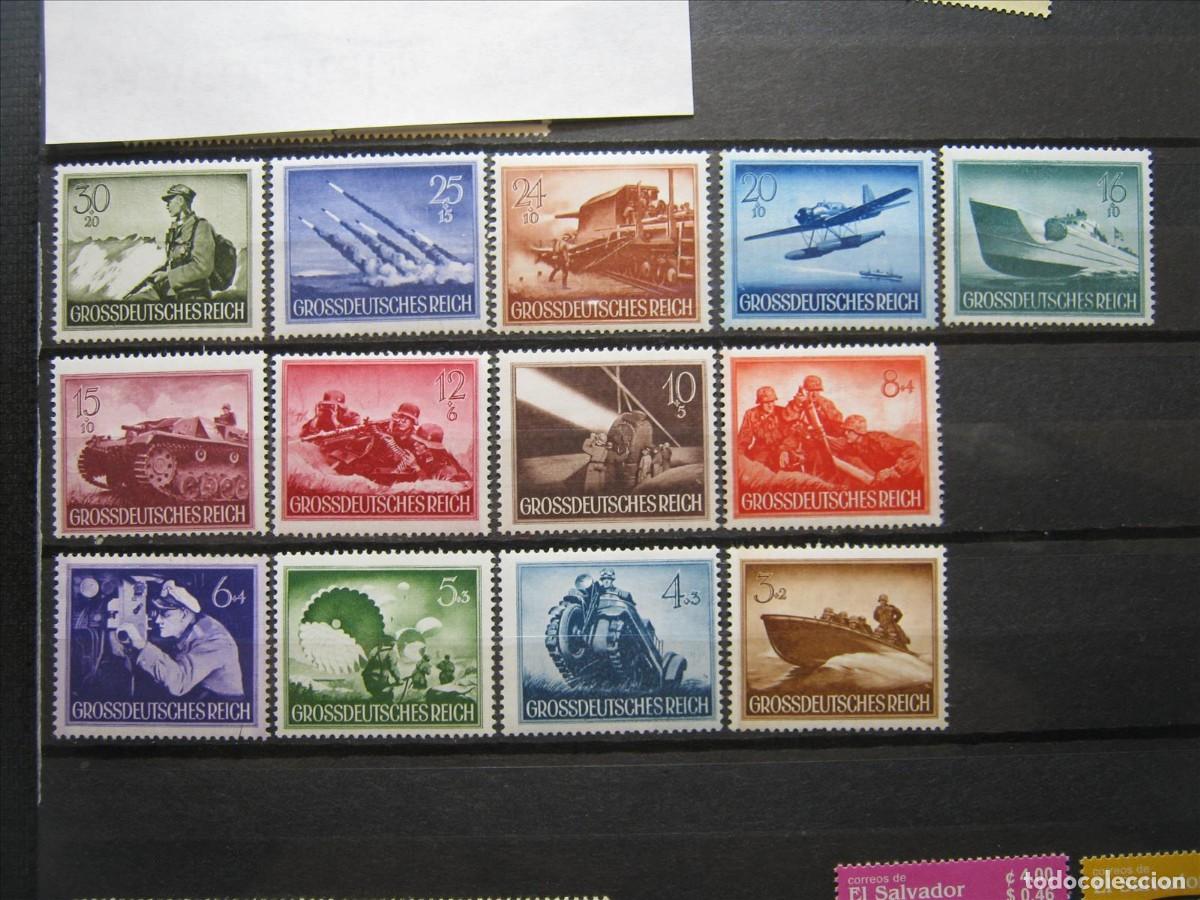 Sellos: ALEMANIA IMPERIO REICH 1944 SERIE YVERT 791/803 MNH** SIN CHARNELA LUJO.