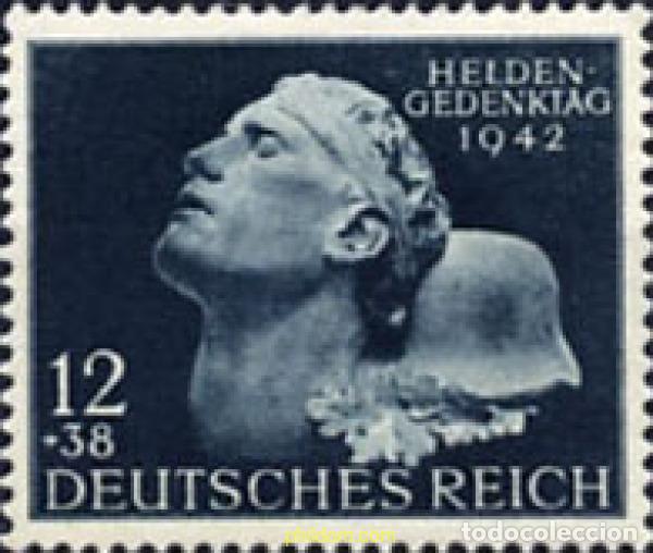 Sellos: 149875 MNH ALEMANIA 1942 JORNADA DE LOS HEROES