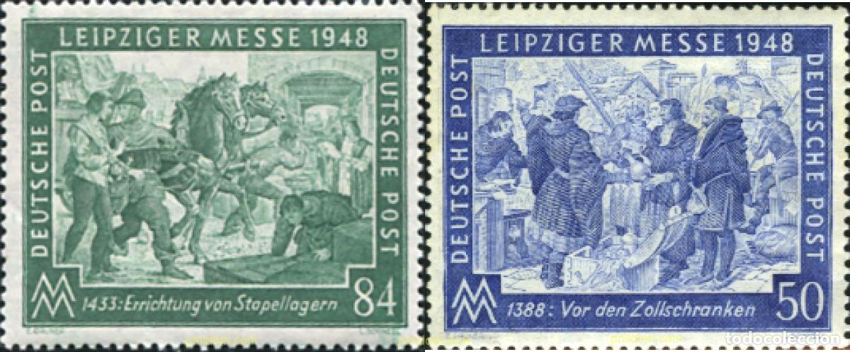 Sellos: 690703 MNH ALEMANIA. Zona aliada (AAS) 1948 PERSONAJES DE LEYENDA
