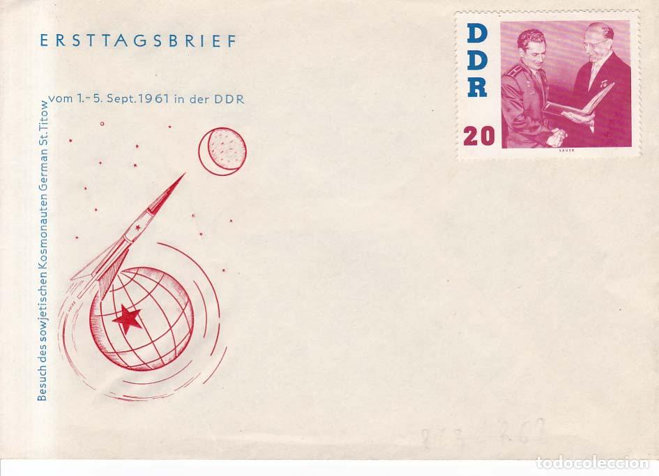 Sellos: Alemania Democratica 1959-64 yvert varios Lote 4 sobres FDC SPV (E10018-20-22-23)