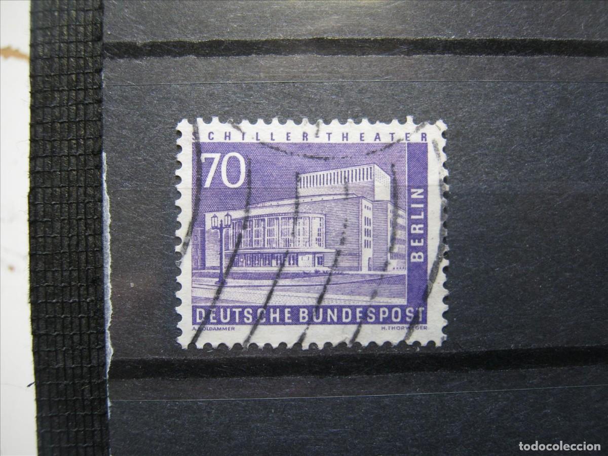 Sellos: BERL&Iacute;N 1956 YVERT 134 USADO PERFECTO.