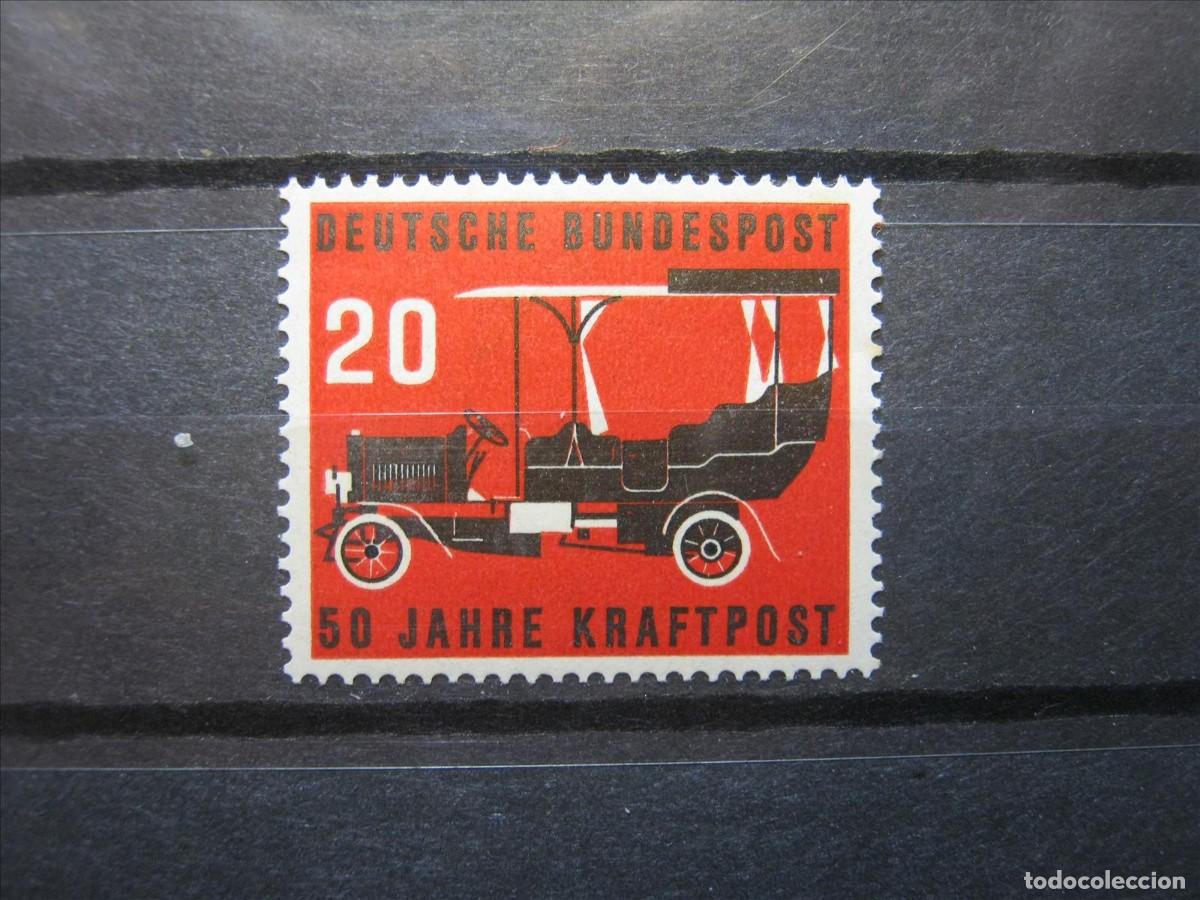 Sellos: ALEMANIA FEDERAL 1955 YVERT 87 MNH** SIN CHARNELA LUJO.