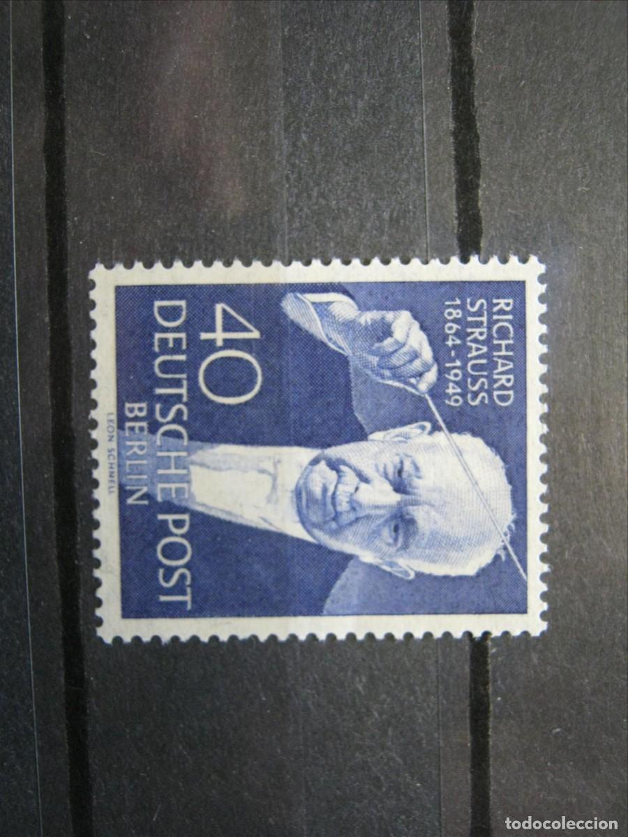 Sellos: BERL&Iacute;N 1954 SERIE YVERT 109 MNH** SIN CHARNELA LUJO.