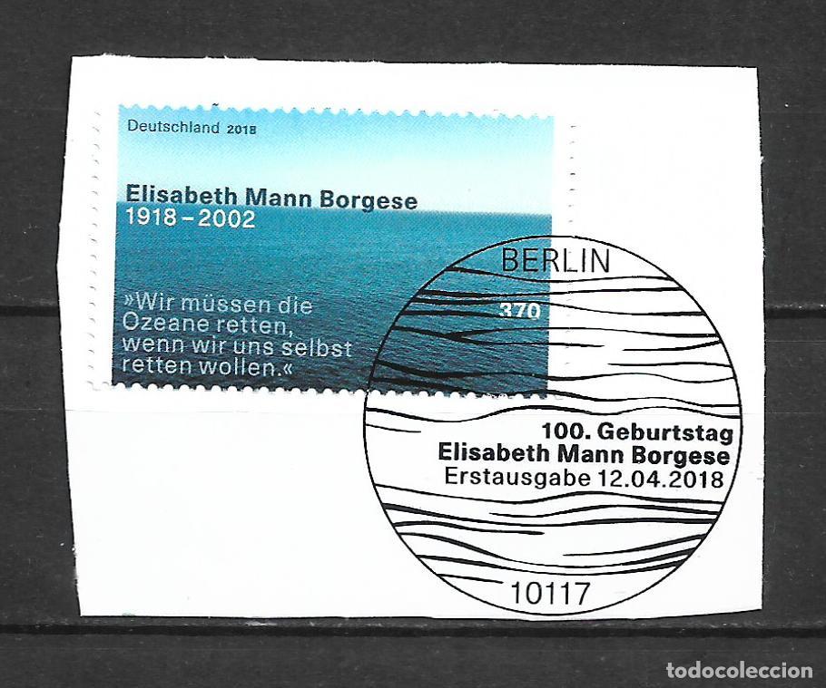 Briefmarken: alemania 2018 michel 3375 usado - 100 Aniversario elisabeth mann borgese - 33/37
