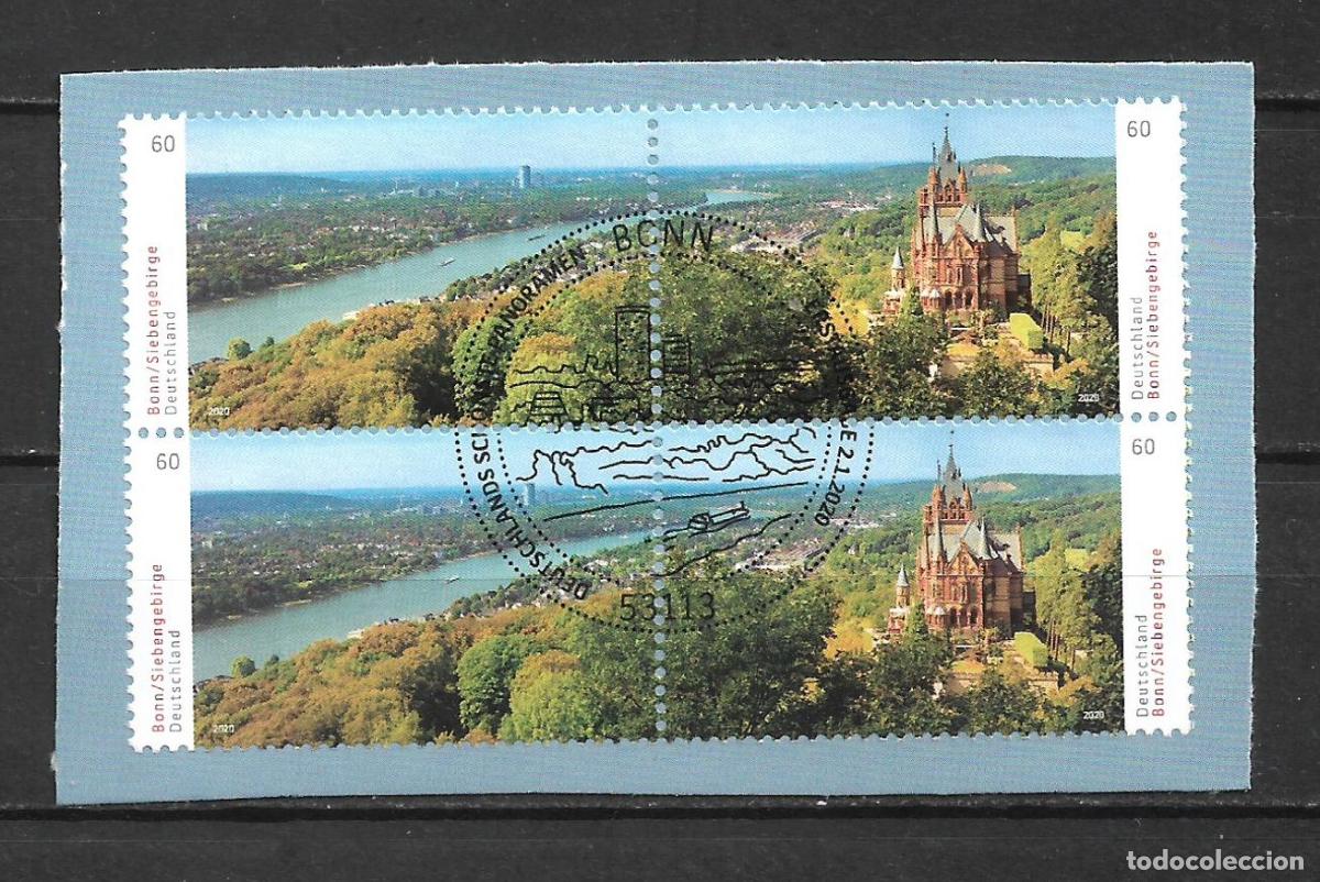 Sellos: alemania 2020 michel 3517-3518 usado - Panoramas de Alemania - 33/37