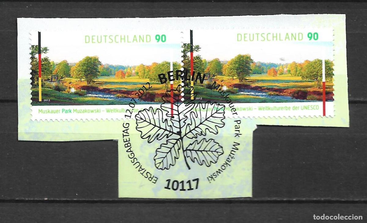 Sellos: alemania 2012 michel 2944 usado - unesco - 33/38