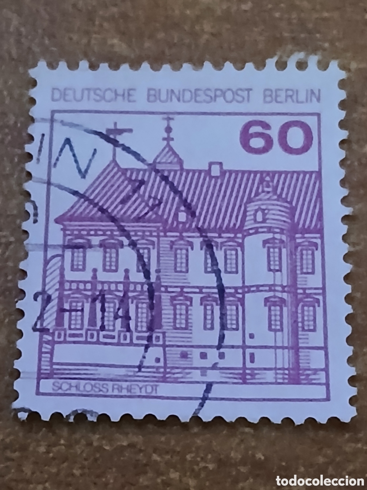 Sellos: Sello Alemania Occidental 1.979 Castillos y Palacios