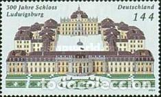 Sellos: Alemania Fed. 2004 SW-2260 &rdquo;Castillo de Ludwigsburg&rdquo;./ Nuevo, sin charnela, MNH.